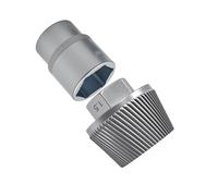 1.5" Tub Drain Extractor Bath Tub Drain Removal Tool with 1inch Socket Removes Old Broken Stubborn and Rusted Drains with Ease Strong Grab Plumbing