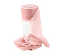 1.5 Yards/roll 4cm Handmade Frayed Velvet Ribbon Edged Wrinkle Ripped Wedding Party Flower Bouquet Gift Packing DIY Decorations(Pink)