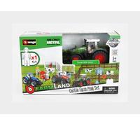 1:50 BURAGO Fendt Set Farm Landt 1050 Vario Tractor 2016 Various BU31690 Model