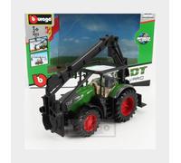 1:50 BURAGO Fendt Vario 1050 Tractor Loader 2016 Green Grey BU31670 Model