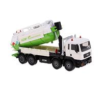 1:50 Diecast Alloy Wastewater Recycling Transport Vehicle Model Toy Green