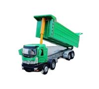 1:50 For DumpTruck Alloy Truck Car Model Metal Vehicles Heavy Duty Toy Four Options Available(Green)