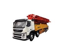 1:50 For Sany Heavy Industry 62m Pump Truck Model Alloy Truck Simulation White Static Collection