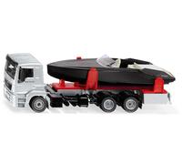 SIKU 2715 Man With Motor Boat Frauscher 747 Mirage 1:50 New Original Packaging