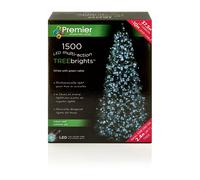 1,500 LED (37.5m) Premier TreeBrights Cluster Christmas Tree Lights Cool White