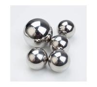 1-500pcs 0.8mm-50mm Stainless Steel Solid Ball Crimp Beads 3/4/8/10/12/15/20/28/30/40/45/50mm(10pcs,0.8mm)
