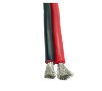 1-50m 2pin Red And Black PVC Or Silicone Extension Cable 28 26 awg Tinned Copper Domestic Wire(2Pin silicone 8m,28 AWG)