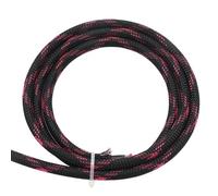 1~50M Black Pink PET Braid Sleeve 2/4/6/8/10/12/16mm High Density Insulated Snake Skin Cable Wrap Sheath(8mm,30 Meters)