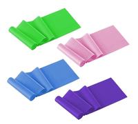 1.50m Fitness Resistance Band Exercise Band Stretch Fitness Assist With 4 Resistance For Gym Workout Set