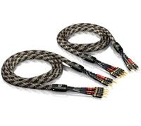 1.50m Viablue SC-4 Bi Wire with T6s Bananas 1.5m (1 Pair)