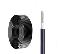 1.50mm² - 10.00mm² Solar PV Cable, Tinned Copper Wire, XLPE Insulation, DC Photovoltaic Power Cable for Solar Panels, Photovoltaic Systems, Rooftop Installations, Off-grid Systems(300ft,2.50mm²-1C)