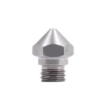 1-50PCS 3D Printers MK10 Nozzle 0.2/0.3/0.4/0.5/0.6/ .8mm Copper M7 Threaded Part,Compatible For Extrusion 1.75mm Filament Brass(0.3mm)