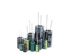 1-50pcs 400V 1UF 2.2UF 3.3UF 4.7UF 6.8UF 8.2UF 10UF 15UF 22UF 33UF 47 68 82 100 120 150 UF DIP Aluminum Electrolytic Puzzles IDGTTLDF(400V 6.8uf-20PCS)