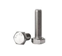 1-50pcs M2/M2.5/M3/M4/M5/M6/M8/M10/M12/M14/M16/M18/M20 304 Stainless Steel Extended Hexagon Head Screws, M4x50mm(10pcs)