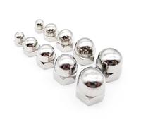 1/50Pcs M3 -M16 304 Stainless Steel Hex Hexagon Acorn Nut Cap Decorative Cover Semicircle Dome Nuts(M5 10pcs)