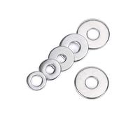 1/50pcs Washers, Flat Stainless Steel Washers, M3M2M2.5M1.6M4M5M6M8M10M22M26M20M24M27 for Construction Machinery, Screw Installation.(10pcs M14)