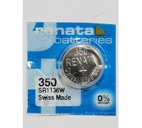 1.55 Volt Watch Battery 350 Replcaces SR1136W