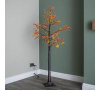 Samuel Alexander 1.55m Light up Autumn Maple Leaf Tree with 180 Warm White LEDs