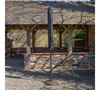 1.55M X 30Cm Samuel Alexander Black Havana Heavy Duty Parasol Protective Cover