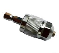 1 56 5mm Quick Change Drill Chuck with Hexagonal Shank for Rotary Tools Featuring Three Jaw Clamp for Secure Holding(1pc)