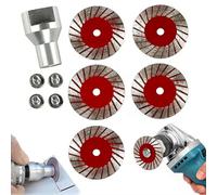 1.57" Diamond Saw Blades Set,Precision Stone Cutting Made Easy, 40mm Multi-Functional Professional Mini Diamond CuttingSet, Precision Stone Cutting Made Easy,For Granite,Marble,Sandstone