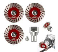 1.57" Diamond Saw Blades Set Precision Stone Cutting Made Easy, Diamond Multi-Purpose Saw Blades, Heavy Duty Angle Grinder Discs, Mini Diamond Saw Blades for Granite, Marble, Sandstone (1+3PCS)