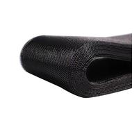 1.5CM*22M Black Polyester Stiff Horsehair Braid Ribbon for Wedding Dress,Boning Sewing