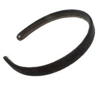 1.5cm Black Velvet Headband Alice Band Hair Band School Hair Accessories for Women Girls by Glitz4Girlz