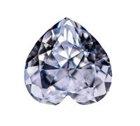 1-5Ct Heart Shape Crushed Ice Cut Cubic Zirconia Loose Cz Gemstone For Diy Jewelry Making Materials And Craft Projects