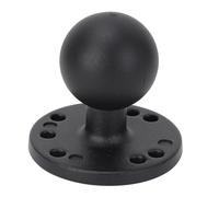 1.5in Ball Mount Base with Aluminum Alloy AMPS Hole Round Plate, Compatible with RAM Mounts C Size 1.5 Inch Ball Double Socket Arm