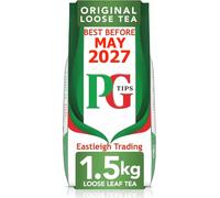 1.5KG CATERING PACK PG TIPS BLACK LOOSE LEAF TEA ORIGINAL UK BEST BY MARCH 2027