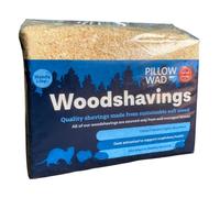 1.5kg Pillow Wad Wood Shavings (1.5kg each) Kiln Dried, Dust Extracted Small Animal Bedding Premium Quality, Soft & Absorbent Pet Bedding for Rabbits, Guinea Pig, Hamster, Sawdust & Other Small Pets.