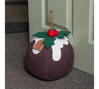 1.5Kg Weighted Indoor Decorative Christmas Pudding Door Stop