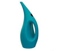 1.5L 2.5L Plastic Watering Can with Long Narrow Spout for Indoor Plants Featuring Balanced Weight and Easy Pour Control (1.5L green)