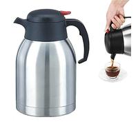 1.5L Coffee Tea Carafe Vacuum Jugs Double Walled Insulated Stainless Steel Thermal Flask Travel Coffee Dispenser Tea Pot Keep Water Drink Hot
