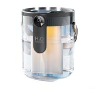 1.5L Compact Wireless Humidifier, Triple Adjustable Mist Settings and Heavy Fog Output for Silent Indoor Air Quality Improvement(gray)