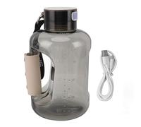 1.5L Hydrogen Water Bottle, Rich in Antioxidant Hydrogen, Large Capacity Generator for Enhanced Performance (Black)