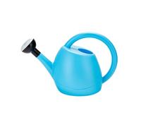 1.5L Kids Watering Can, Small Plastic Flower Watering Pot with Handle, Long Spout and Sprinkler Rose Head, Perfect Size for Childrens, Great for Gardening, Sandbox Play or Beach. (Blue)