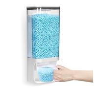 1.5L Laundry Pods Container, Washing Powder Storage, Wall-Mounted Laundry Detergent Storage, Large Capacity Washing Powder Container,Cereal Storage Containers for Grain Rice Snacks, Pet Dry Foodder