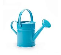 1.5L Metal Watering Can, Iron Art for Garden Watering Bucket Indoor Outdoor Home, Small Portable Indoor Watering Equipment with Anti-Rust Powder Coating Treatment and Beautiful Color