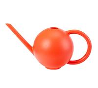 1.5L Round Small Sprinkler Watering Kettle Flowering Kettle Home Small Gardening Raising Flowers Succulent Watering Can Long Spout Garden Watering Tools Half Watering Can (Red, One Size)