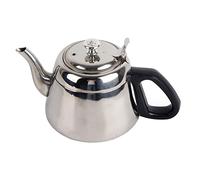 1.5L Stainless Steel Teapot, Ergonomic Handle with Filter | Large cover for easy filling and cleaning, ABS cool-touch grip prevents burns, fast boiling for family tea or coffee gatherin