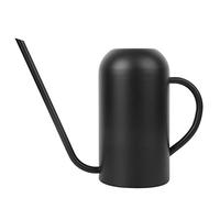 1.5L Stainless Steel Watering Can | Long Spout for Accurate Plant Watering | Indoor/Outdoor Garden Tool | Non - Tarnishing & Easy Maintain | Black