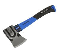 1.5lb Hand Axe - Drop Forged Carbon Steel - Fibreglass Shaft - Wood Log Hatchet