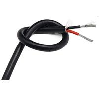 1/5M 0.3 0.5 0.75 1 1.5 2 4mm Ultra Soft Silicone Rubber Cable 2 3 4 6 Cores Insulated Flexible Copper High Temperature Wire(Sq 0.75mm x 1m,6 Cores)