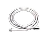 1.5M/2M/3M PVC Handheld Shower Head Hose Flexible Anti Winding Explosion-Proof Bathroom Shower Hose Replacement Shower Tube(Silver,3M)