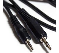 1.5m 3.5mm Male to 2.5mm Plug Stereo Cable AUX to Mini Jack Headphone Audio Lead