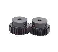 1.5M 48 Teeth Spur Gear With Step 1.5 Module 48T 45# Steel Motor Gears Bore 10/12/14/15/16/17/18/19/20/22/24/25/28/30mm 1Pcs(19mm-keyway 6x2.8mm)