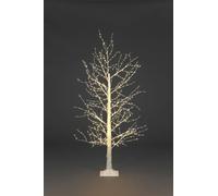 1.5m/5ft White Modelling Micro Dot Christmas Tree with 900 classic warm white led lights White