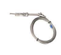 1-5m Bayonet M12 K Type E Compression Spring Shielded Wire Length 1m/2m/3m/4m/5m Thermocouple Cable(M12 Type E 4M)